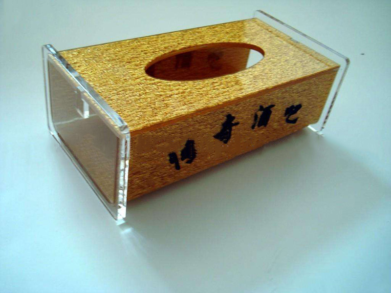 有機(jī)玻璃制品廠_亞克力ktv紙巾盒